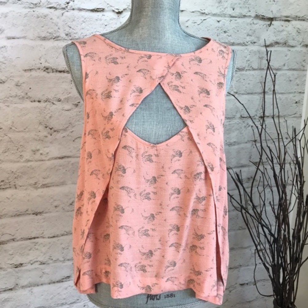 FREE PEOPLE Keyhole Free Flowing Tank Top
